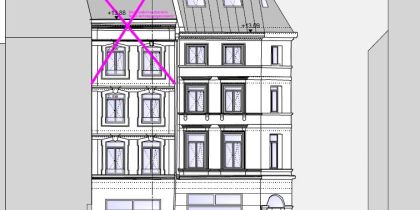 Erweiterung und Aufstockung eines Wohn- und Geschäftshauses